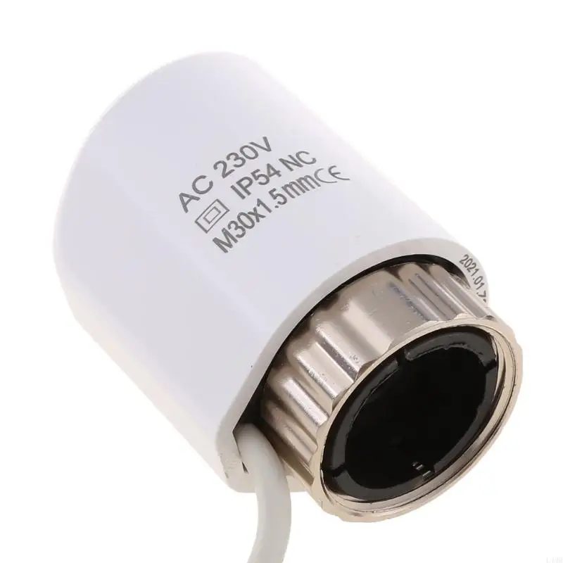 แอคชูเอเตอร์ความร้อนไฟฟ้า L4MB 230V ปิด NC M30*1.5 มม. สำหรับ TRV เทอร์โมสแตติกหม้อน้ำ -วาล์วความร้อนใต้พื้น