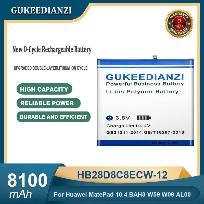 بطارية لهواوي MediaPad M3 M2 M1 X1 X2 S7 11 10 M5 SE BTV-W09 BTV-DL09 M2-801L M2-801W HB2899C0ECW HB3080G1EBW HB26A510EBC #6