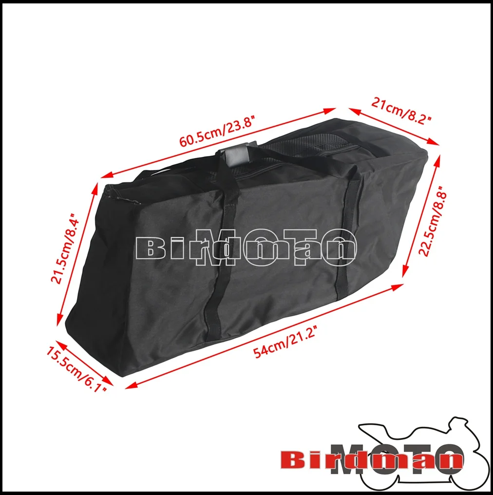 Motorcycle Saddlebag Accessories Black Nylon Saddlebag Liners For Challenger Chieftain Pursuit Roadmaster Springfield 2021-2025
