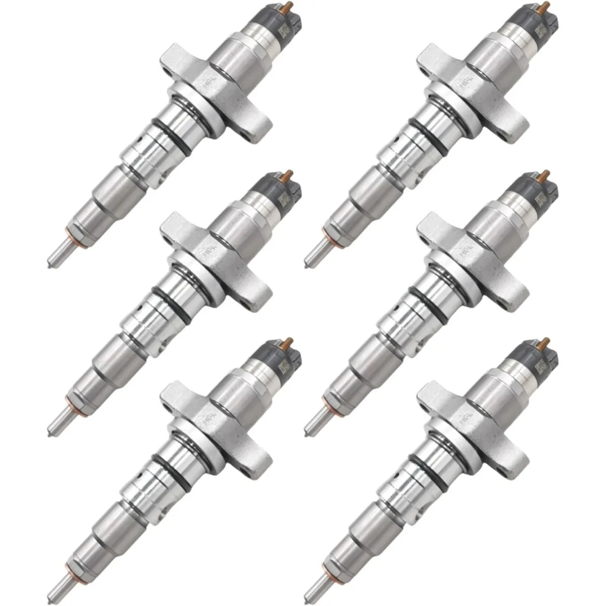 

0445120103 0986435505 Common Rail Injector 6-Pack for 5.9L Cummins Turbo Diesel Engine Dodge RAM 2500 3500 Heavy Duty Pickup