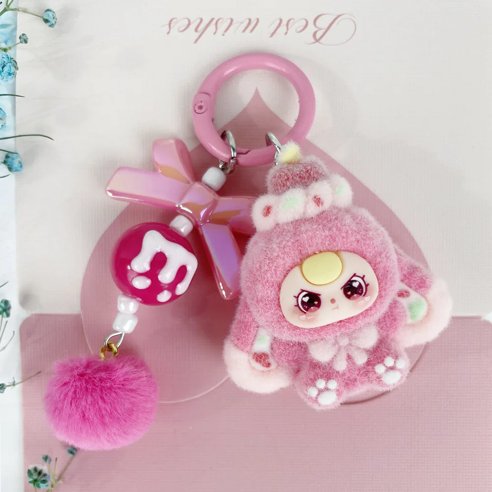 1pc Tasche Anhänger Für Kawaii Baby Drei Mini Cartoon Baby Drei Schlüsselbund Nette Puppe Geschenk Diy Anhänger Zubehör Dekoration