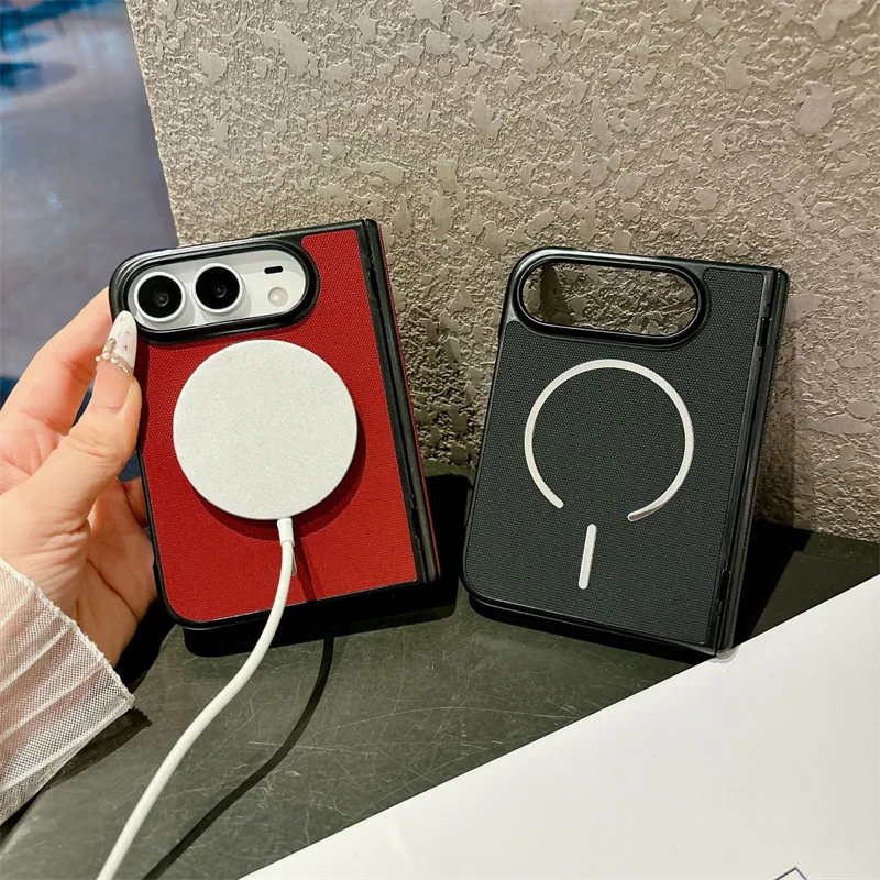 For iPhone Ultra Wireless Charging For Magsafe Phone Case For IPhone Ultra Hard PC Shockproof Cover For iPhone Ultra Flip Case