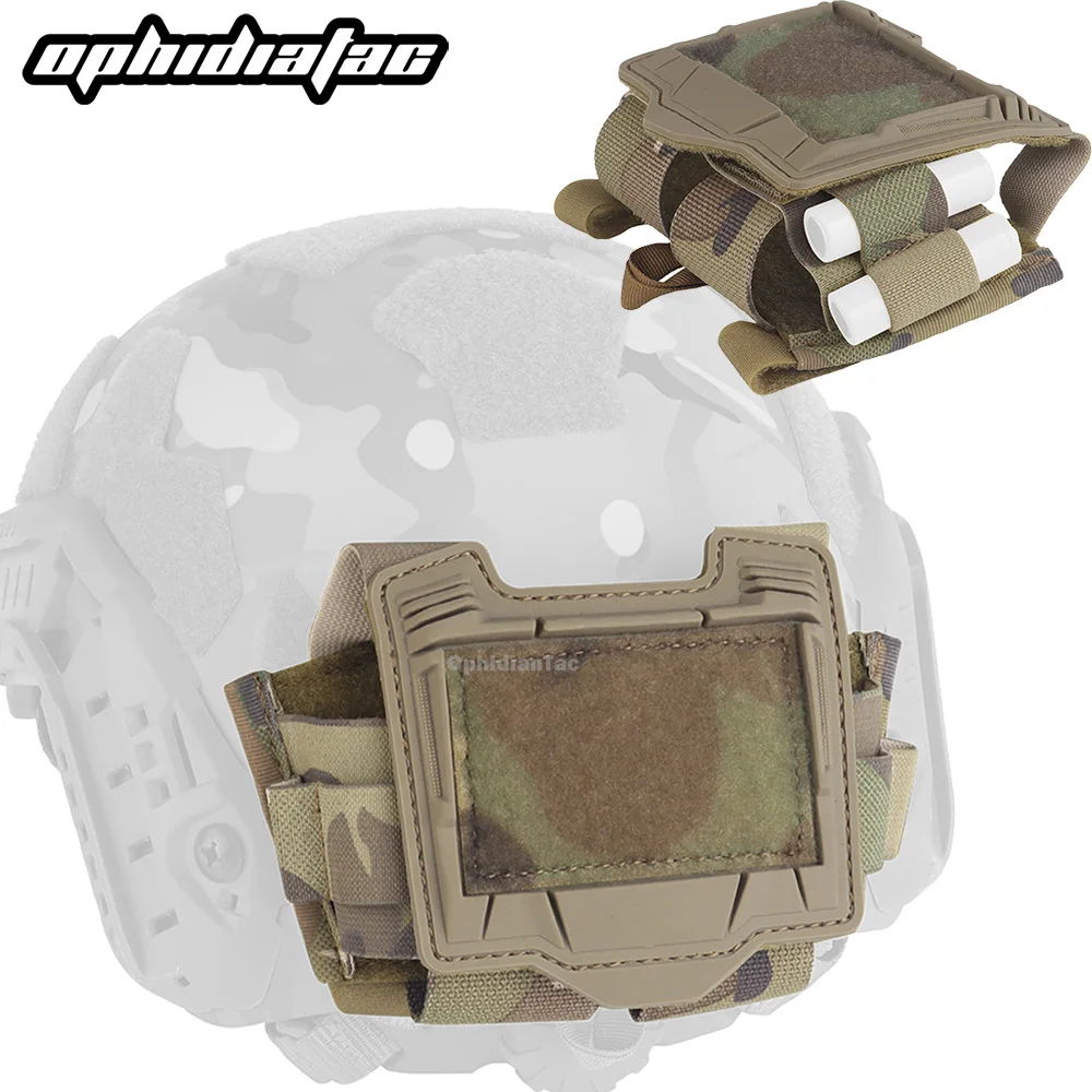 OPHIDIAN K Series หมวกกันน็อคแบตเตอรี่แพ็คแบตเตอรี่หมวกกันน็อคน้ําหนักกระเป๋า Airsoft การล่าสัตว์อุปกรณ์เสริมหมวกกันน็อค Description