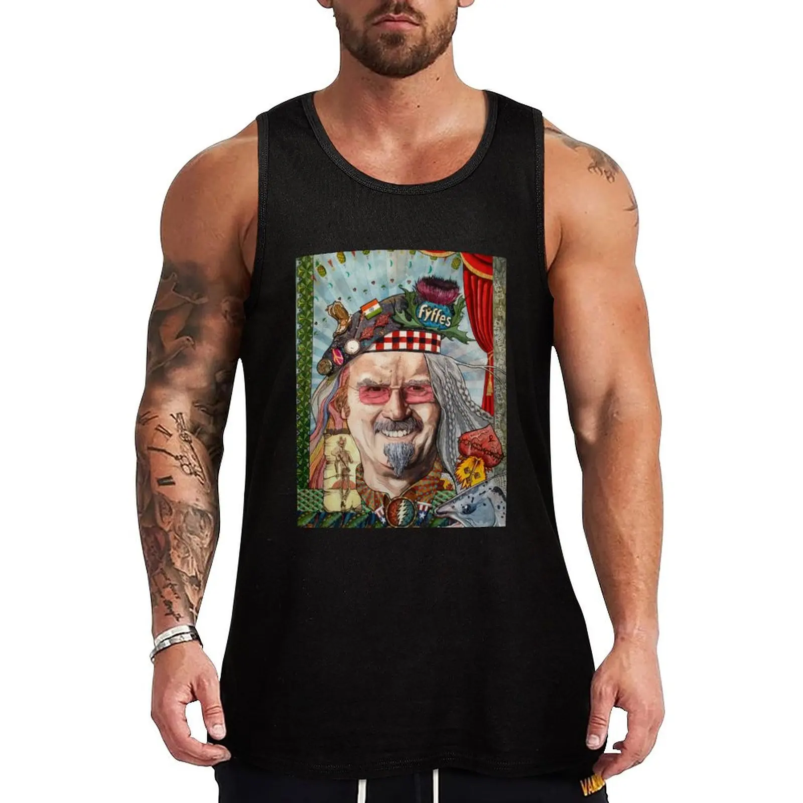 Billy the Drifter : Billy Connolly Tank Top t-shirt Men's clothes for men summer