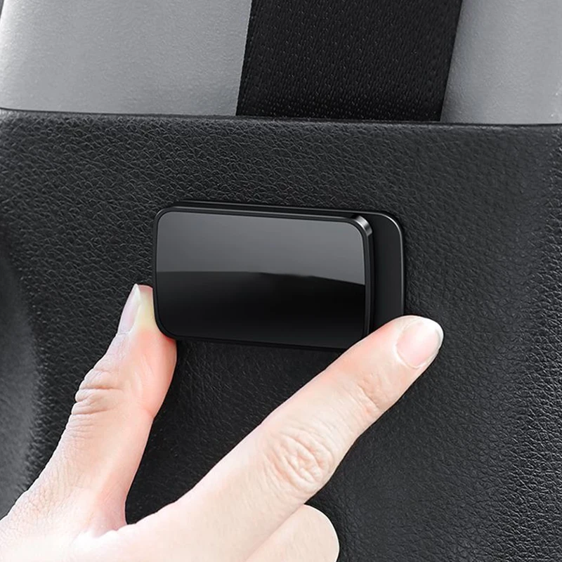 Magnetic Car Seat Belt Holder Anti-Wear Stabilizer Adhesive Adjustable Fastener Clip For Volvo V40 V60 V90 XC40 XC60 XC90 S60 T6