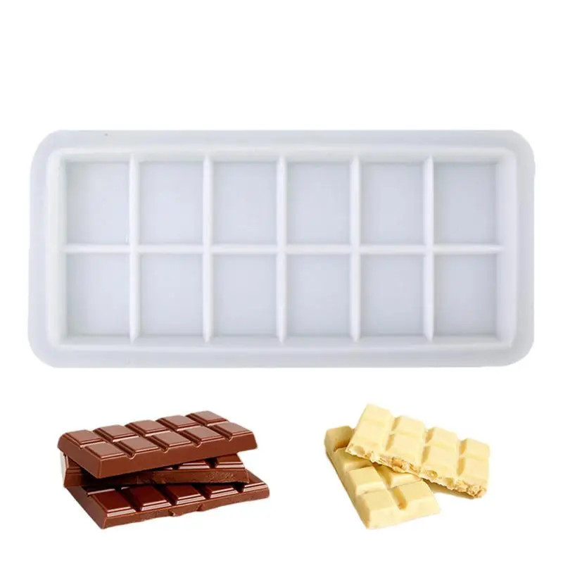 

Small Silicone Ice Molds Food-Grade Non-Stick Candy Molds Chocolate Mold Deep Cube Baking Molds Rectangle Easy Release Ice Molds