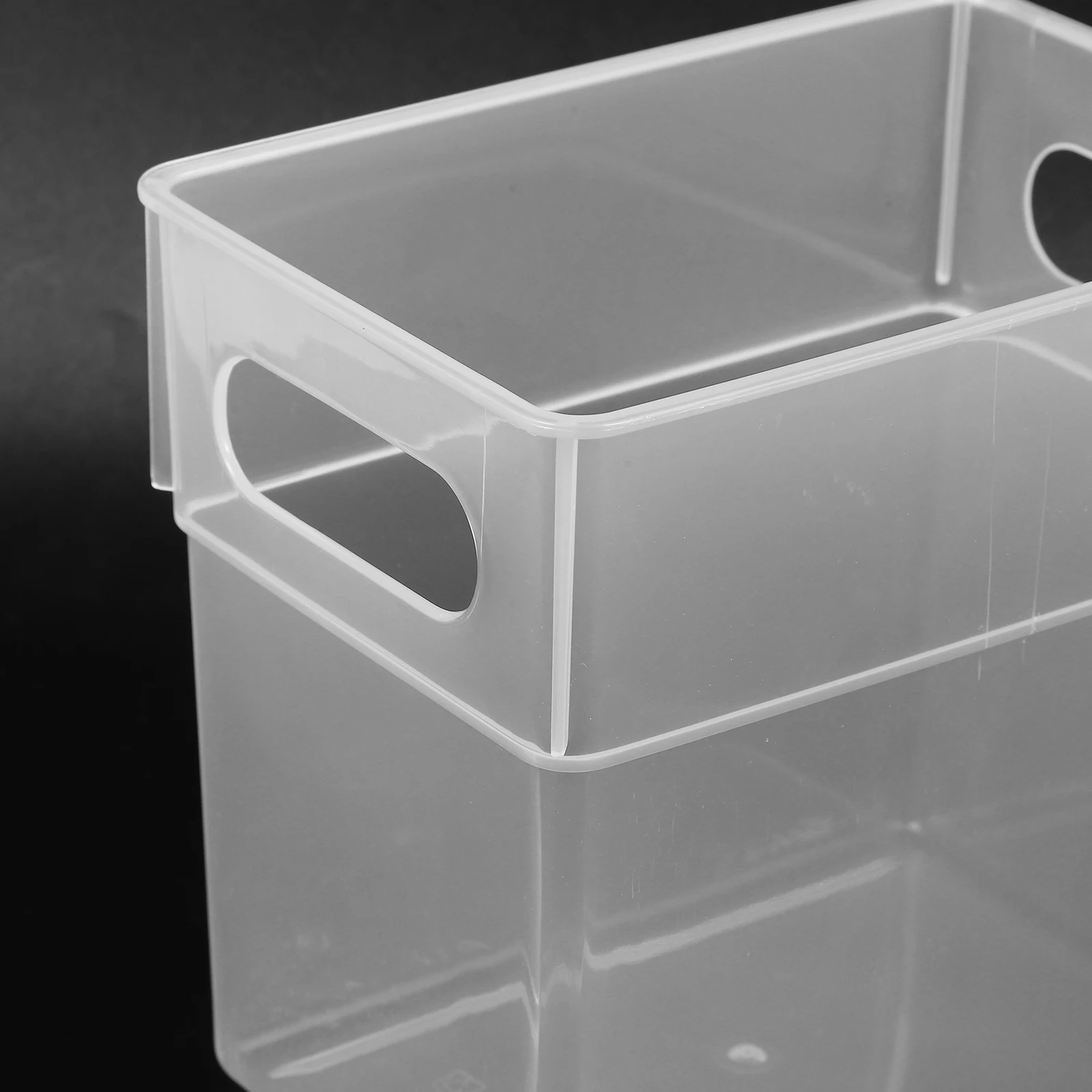 

1pc Desktop Trash Can Transparent Plastic Bathroom Waste Bin For Office Bedroom Hotel Household Garbage Container Multi-Function