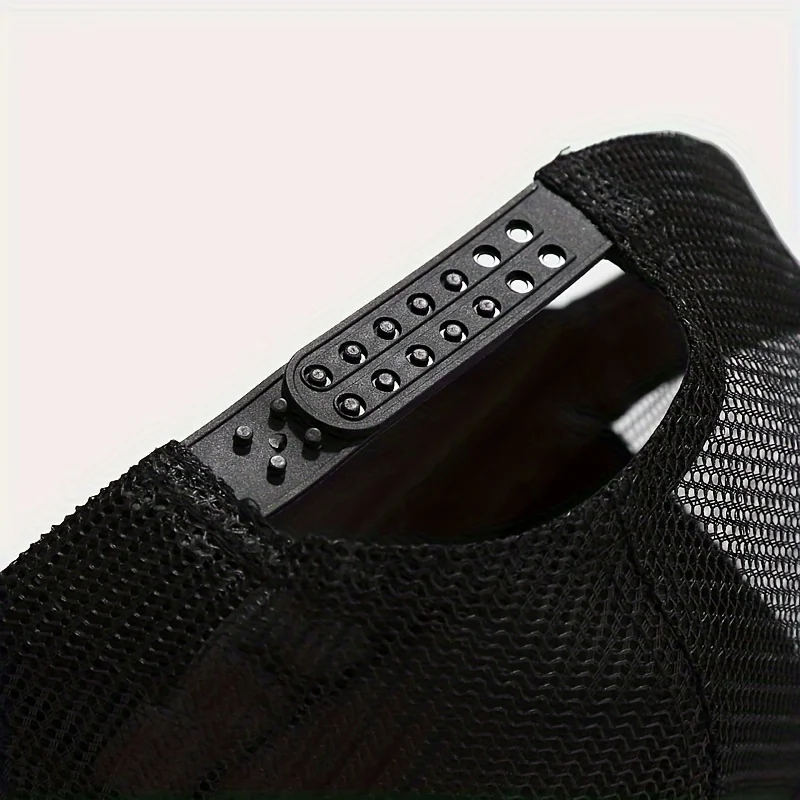 재미없는 곡선챙 야구 모자, 수영장에서 소변을 보는 프린트 통기성 메쉬 트러커 모자, 캐주얼 레저 야외 활동용 스냅백 모자