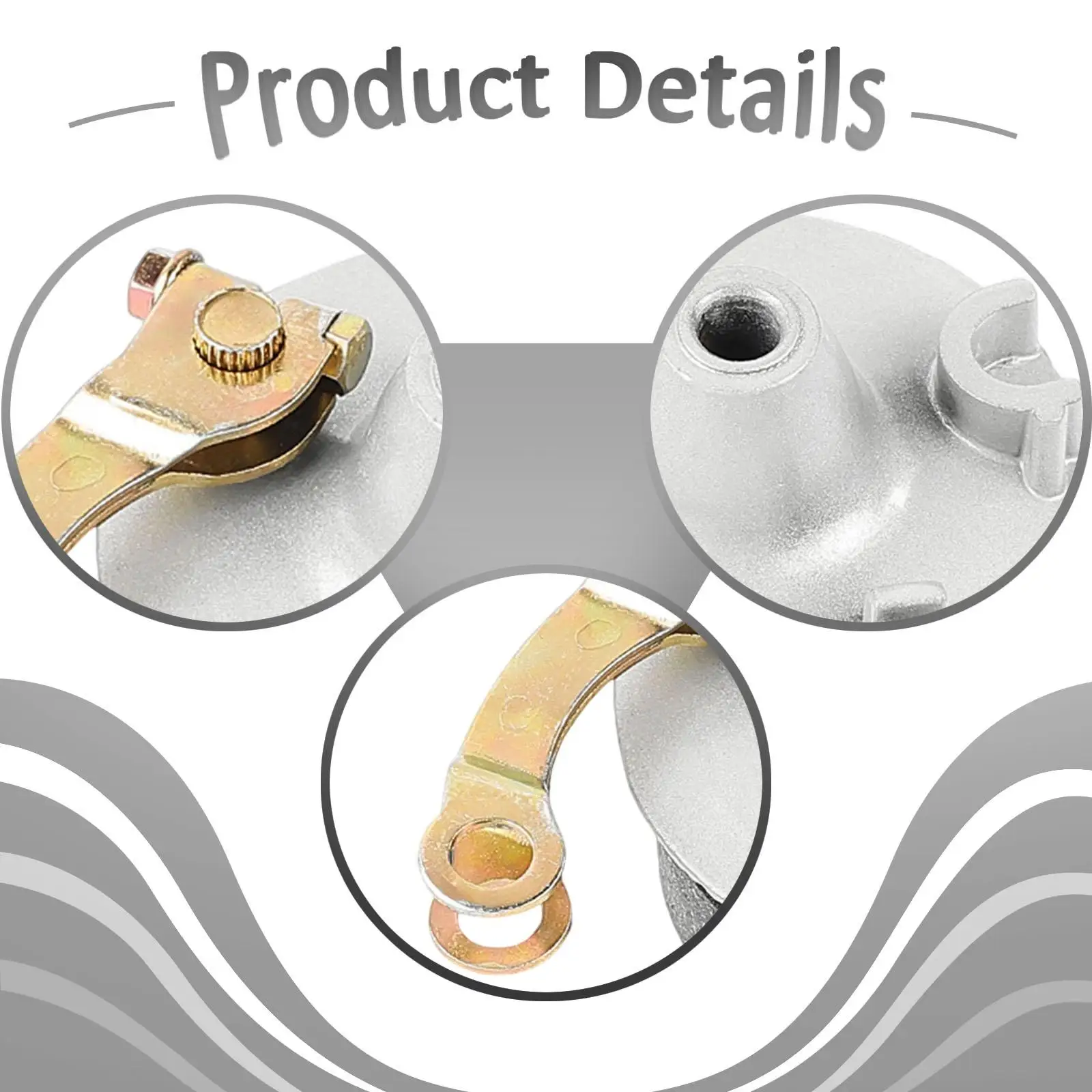 مجموعة محور طبلة الأحذية المعدنية لبطانة الفرامل الأمامية لدراجة نارية TB50