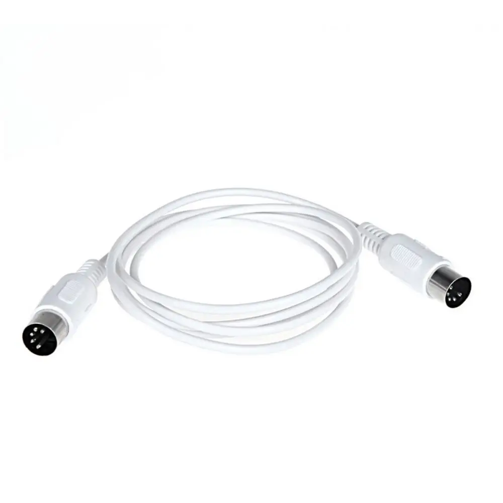 Male To Male MIDI Cable 5-Pin DIN Plug Copper Audio Extension Cord Music Gear Multiple Lengths MIDI Extension Cable