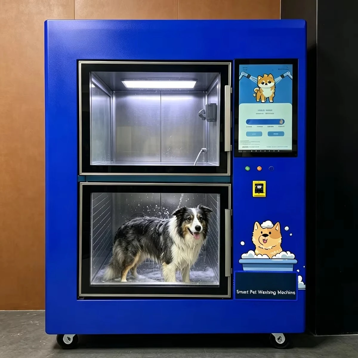 FOODLINE Pet Washing Machine Automatic Foam Spraying Pet Washing Device For Commercial Pet Care Center Daily Grooming Work