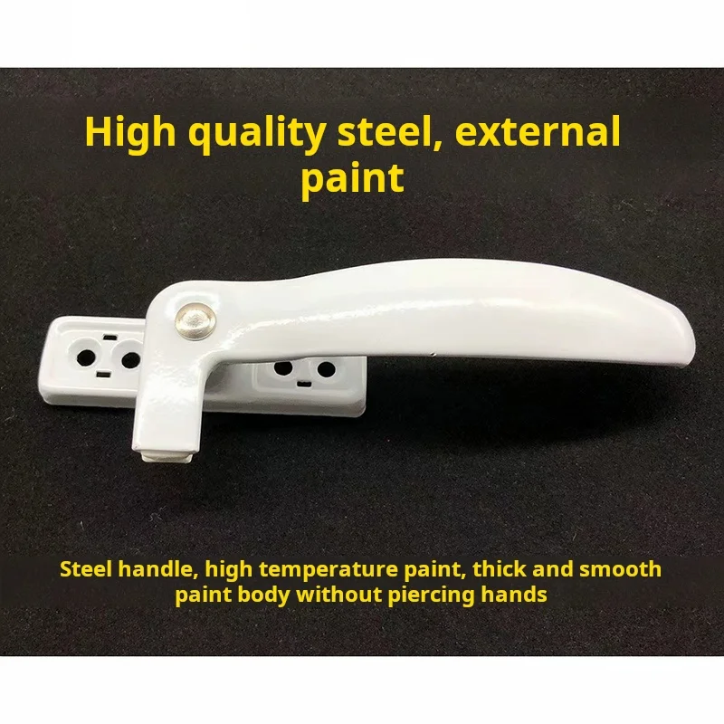 Picture 5: 1PCS lastic Steel Door Window Handle Casement Window Lock Handle Push Outward Hanging Plastic Steel Window Handle Hardware