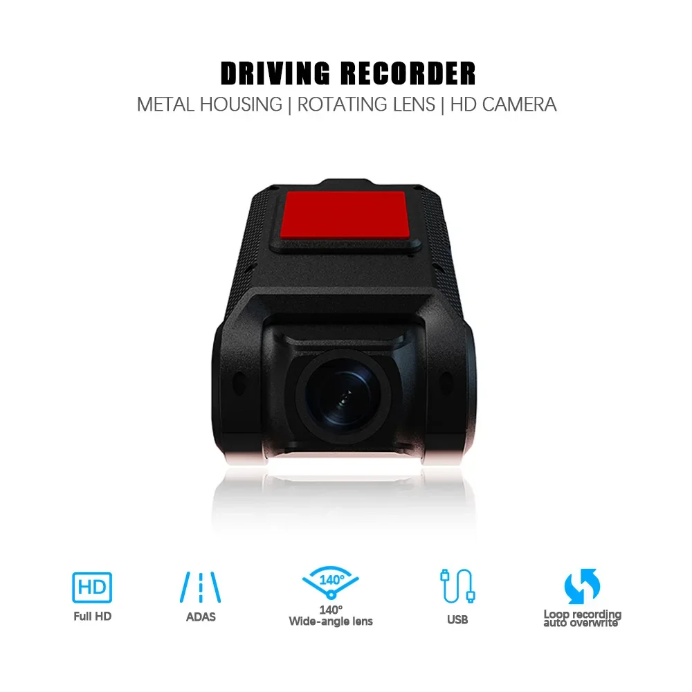 JUNDOF ADAS Car DVR For Car DVD Android Player Navigation Dashcam DVRs Video HD 720P USB TF Card 32G /64G Dash Cam Auto Recorder