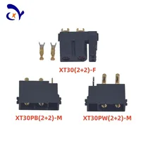 5PCS Amass XT30(2+2)  XT30PB(2+2)  XT30PW(2+2)  Male Female Big Current Hybrid Connectors