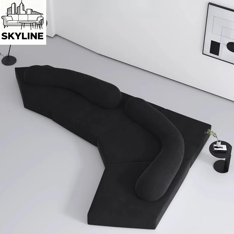 

Современный минималистичный диван-рок-софа для гостиной, высококачественная комбинация мебели нестандартной формы для зоны отдыха, приемной, офиса, переговорной.