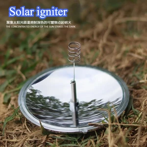 Solar Igniter Outdoor Mountaineering Camping Wilderness Survival Portable Solar Stove Fire Lighter