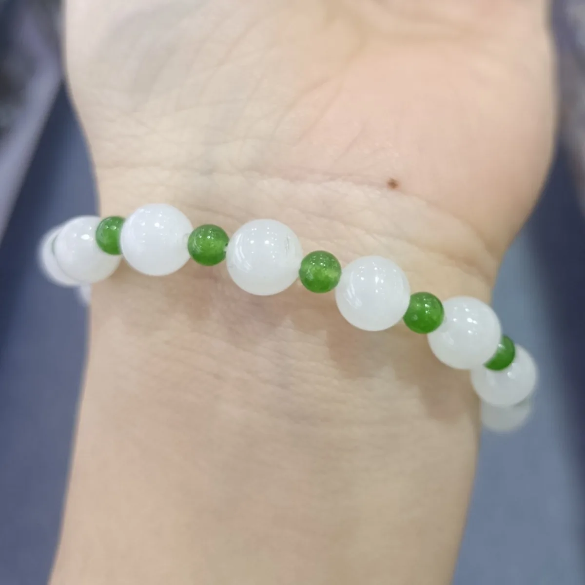 Natural White Jade Bracelet Green Jadeite Bangle Women Healing Gemstone Fine Jewelry Genuine Burma Jades Bracelets Ladies Gifts