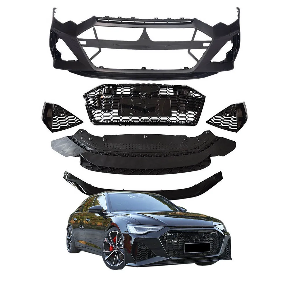 

A6 S6 C8 4K Front Bumper for Facelift RS6 C8 Car Bumper A6 S6 C8 4K Car Bodykit 2018 2019 2020 2021