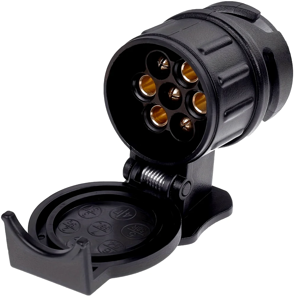 13 Pin To 7 Pin Towing Adaptor European Standard Towbar Towing Socket Adapter Converter For Truck Caravan RV