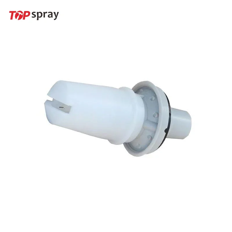 Topspray Electrostatic Powder Spraying HQ Flat Nozzle + Electrode Holder for Nordson Encore Manual Spray Gun