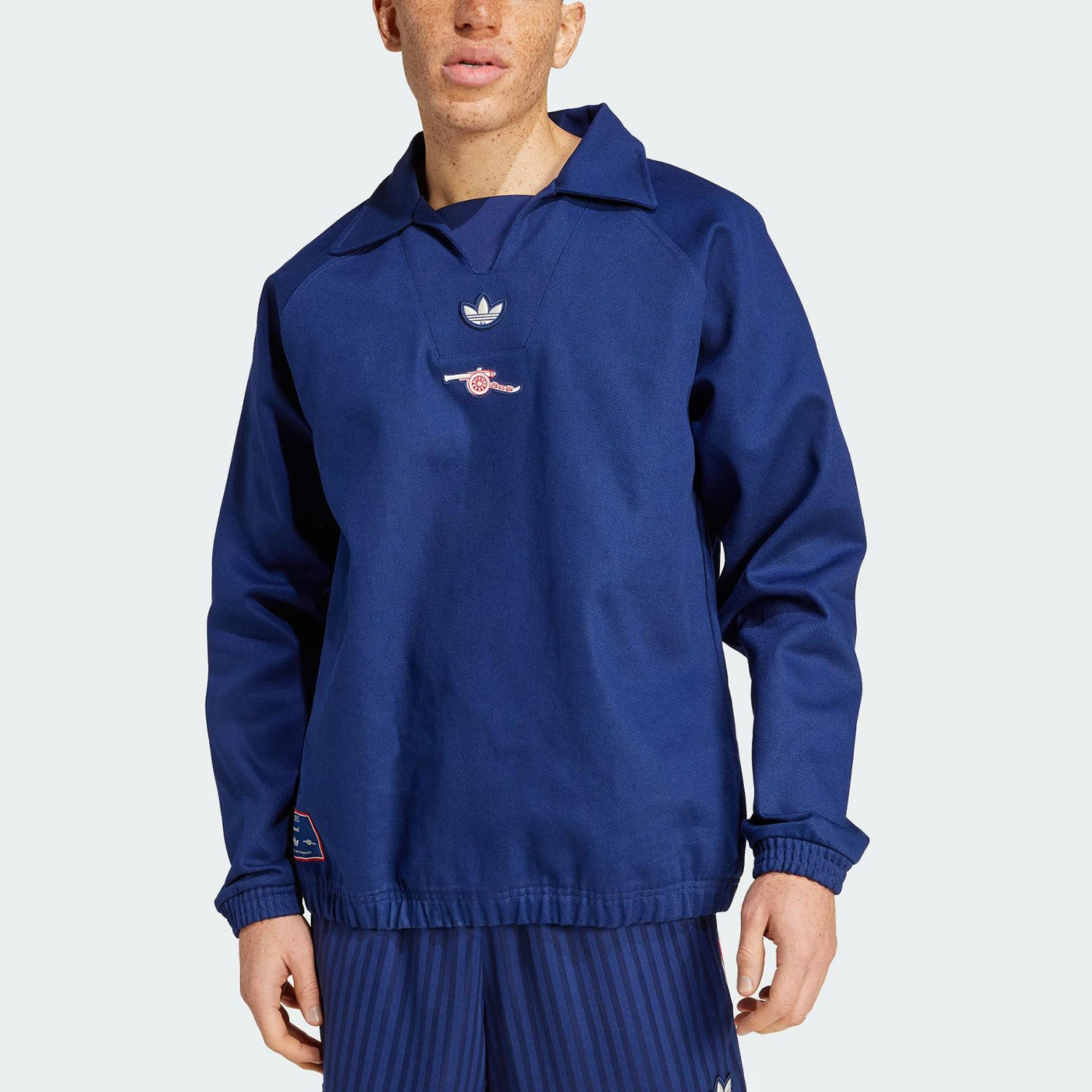 Adidas Authentic Three Leaves Men's Football Training Hoodie Pullover JF0547