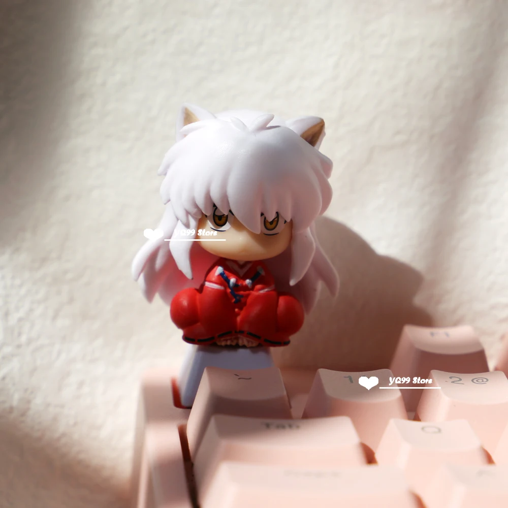 Anime Keycaps für DIY Kirsche MX Schalter mechanische Tastatur kappen Cartoon Inuyasha Tötung spille Keycap Kawaii Pink R4 Esc Keycap