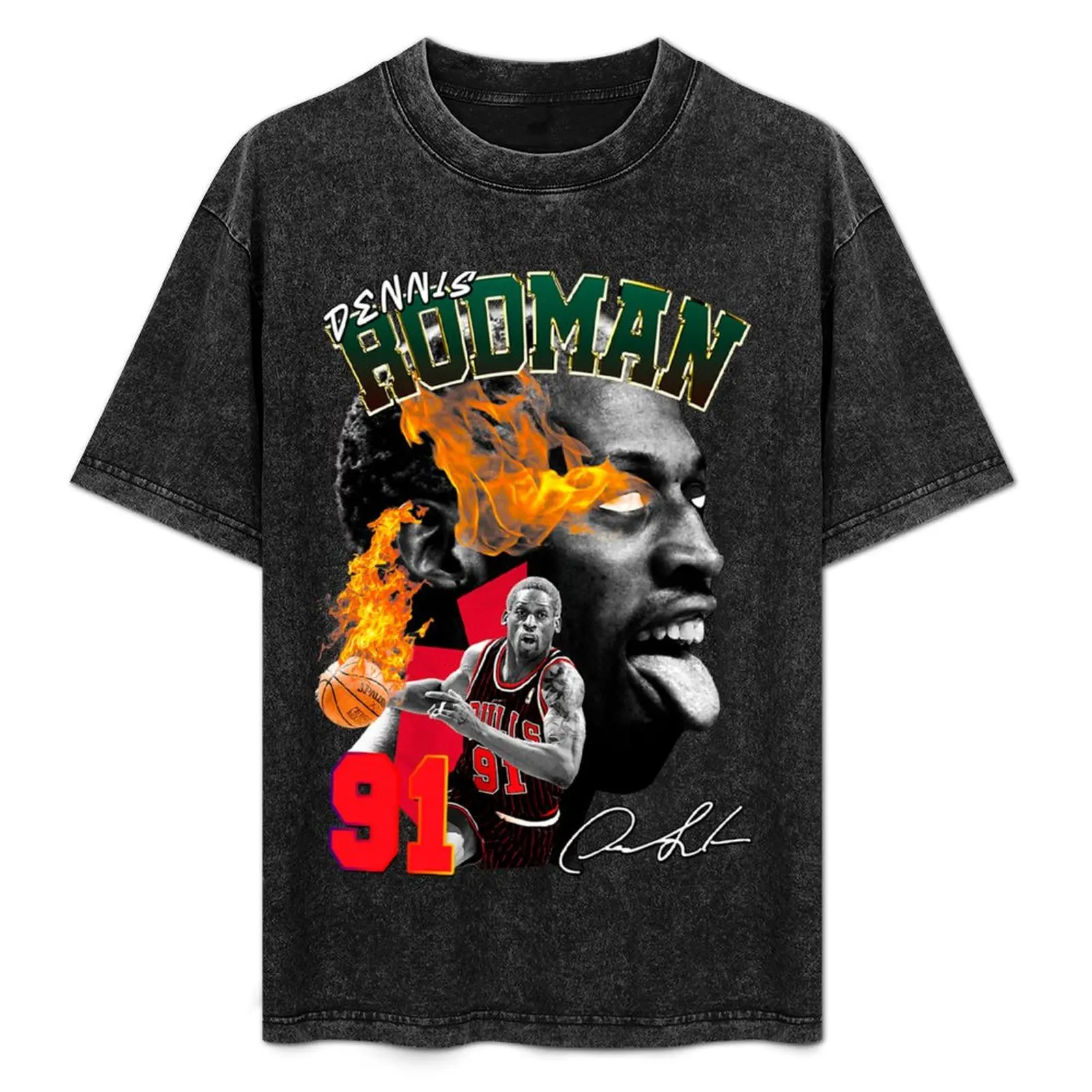 Dennis Rodman - Streetwear Clothes | T-Shirt customs Luxury man funny gifts T-shirt men