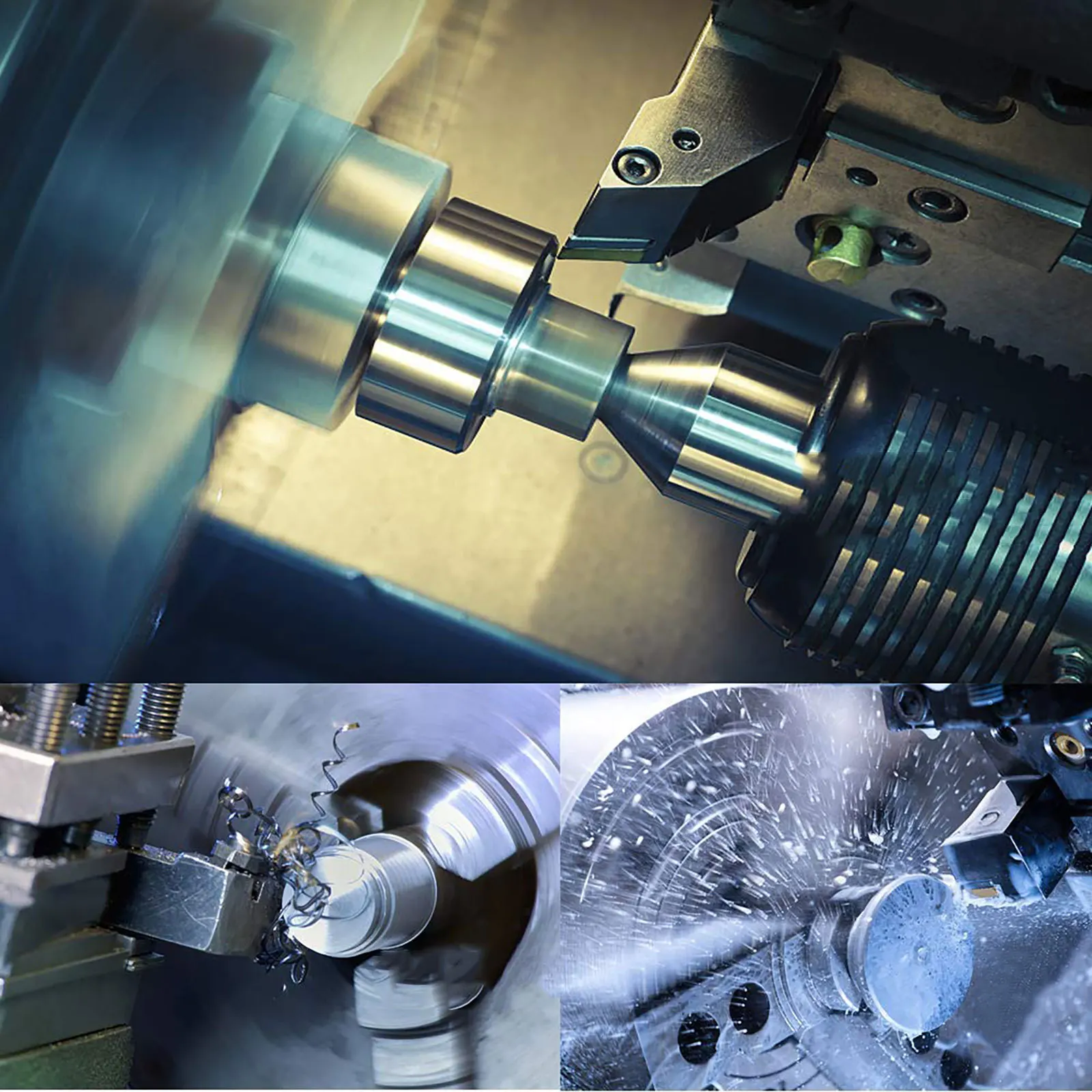 

5pcs Tungsten Steel Turning Milling Cutter Kit Blue Handle Wear Resistance Lathe Tools Metal Machining Efficient Portable Size