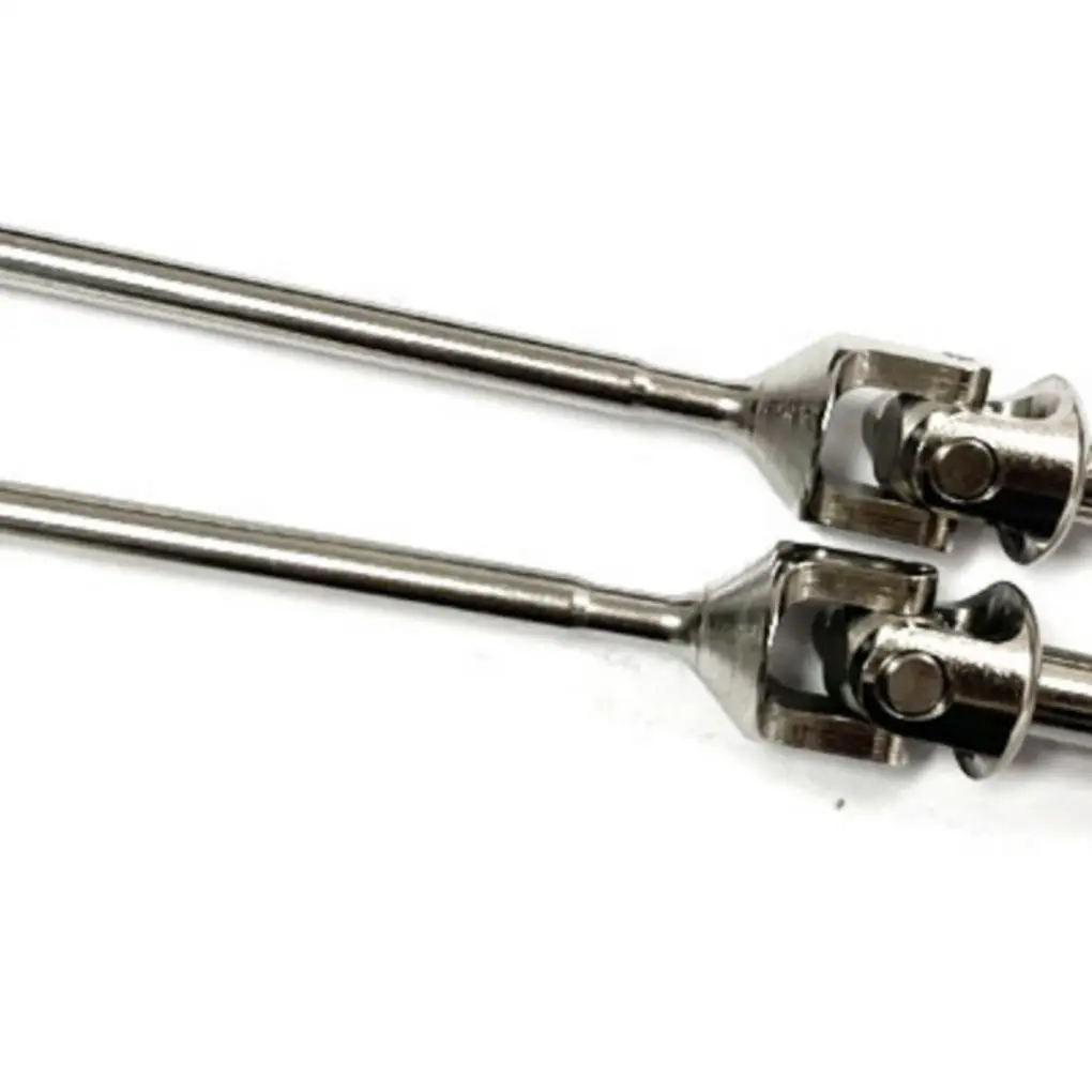 Steel 1/10 Front CVD Shaft RC Upgrade Part 2pcs Long-lasting Performance Rc Front CVD Shaft For LOSI Baja Rey 4WD RC Car Part