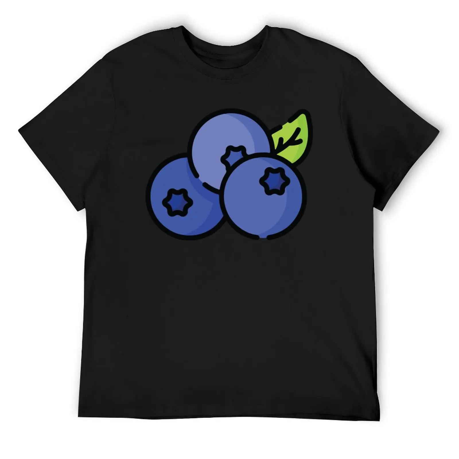 Blueberry pie pattern (3) T-Shirt essential t shirt for a boy aesthetic clothes customs mens big and tall t shirts