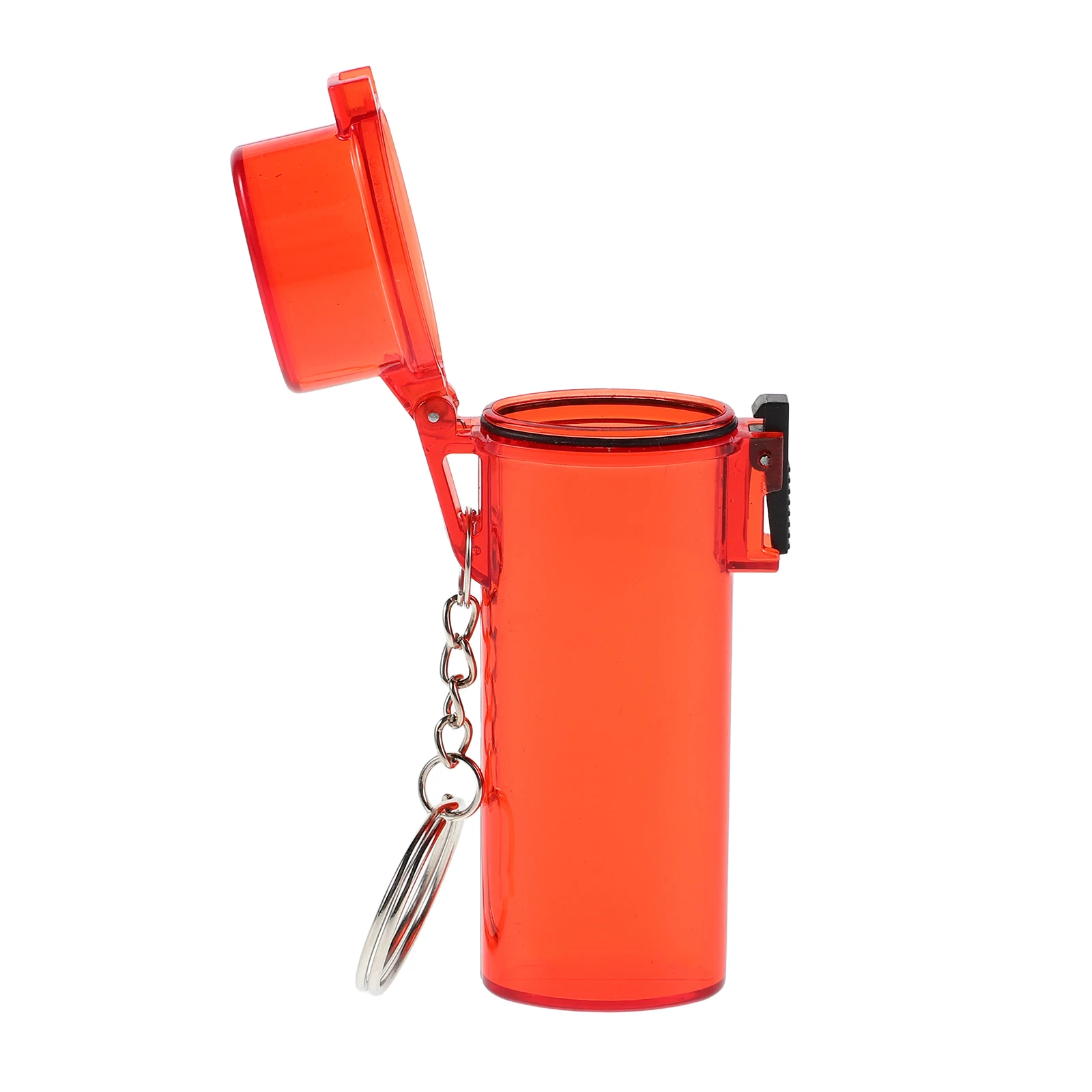 

Multifunctional Lighter Case Cover Keychain Protective Sleeve Storage Holder For Mini Lighter Reusable Red Fits Various s
