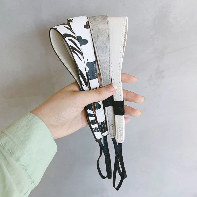 Picture 4: Adjustable Camera Wrist Strap for DSLR Mirrorless Cameras Ensures Safety PU Leather Camera Strap for M6 M50II XS10