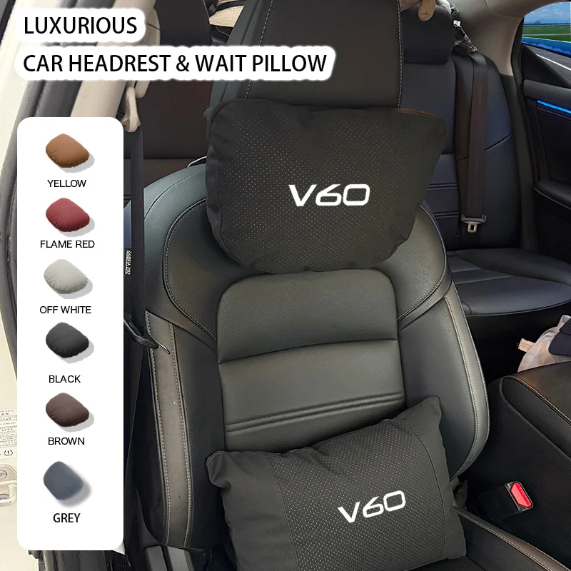 

For Volvo V60 R design body kit tuning Spoiler interior Key Case Accessories Four Seasons Car Headrest Neck Pillow Waist Pillow