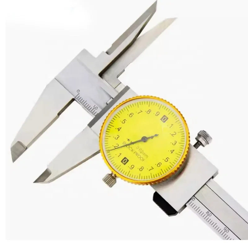 Upper Long Claw Dial Caliper 0-150mm Upper Claw Extended Inner Diameter Deep Hole Inner Hole Measurement
