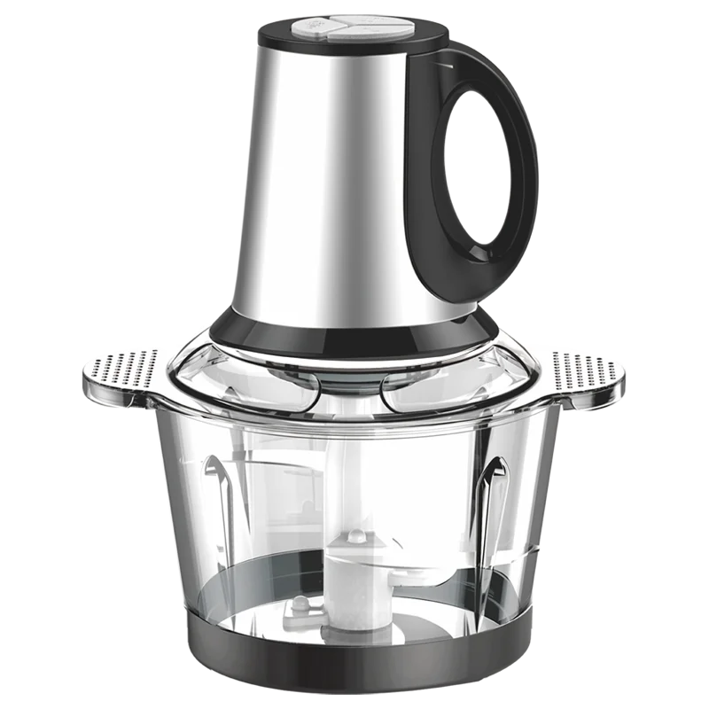 

2023 Hot Sell 2L 3L Small Meat Chopper Best Home Kitchen Food Cheap Stainless Steel Electric Meat Grinder For Sale