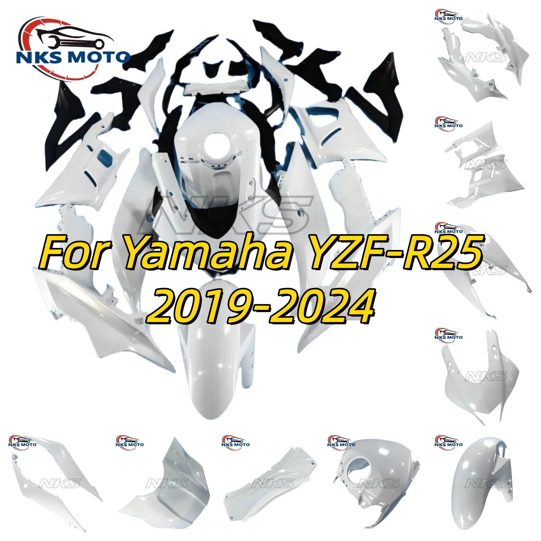 

Motorcycle Full Fairing Body Kit Fit For Yamaha R3 19-23 R25 2019 2020 2021 2022 2023 2024 Bodywork Injection Mold Fairings kits
