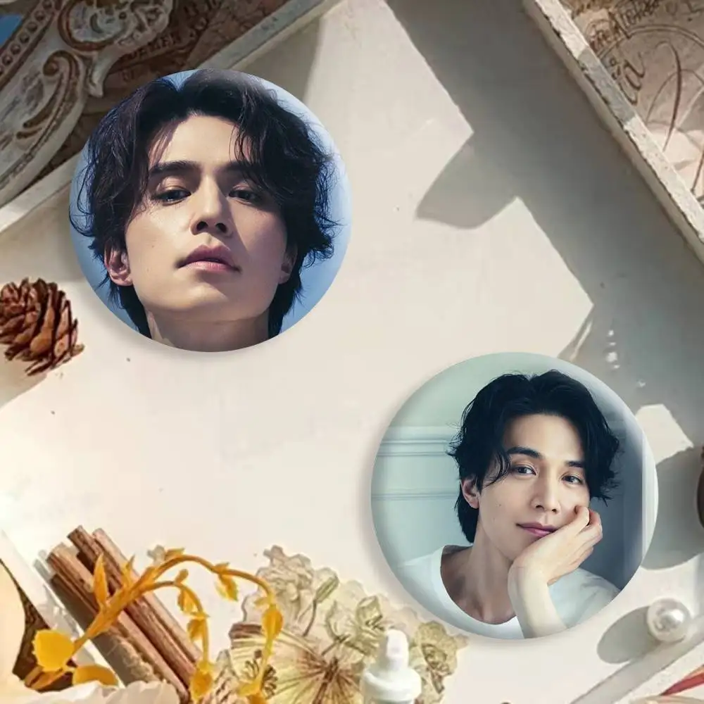 Actor Lee Dong Wook Button Pins Backpack Clothing Decor Brooch Badge Jewelry Gifts for Kids
