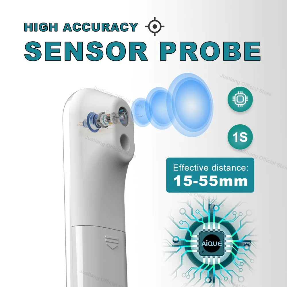 Rechargeable Digital Infrared LED Forehead Thermometer 2