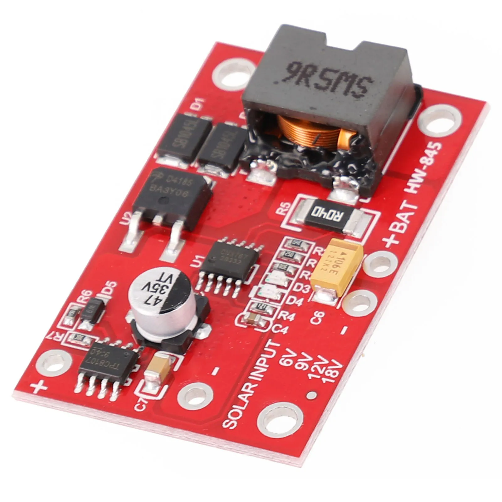 For MPPT Technology Solar Panel Controller for Optimal For 12V Battery Charging Performance and Safety Features