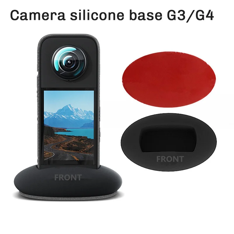 VVNB-Dock Kamera untuk Dukungan Desktop Dock Kendaraan Silikon Kamera Olahraga Insta360x4