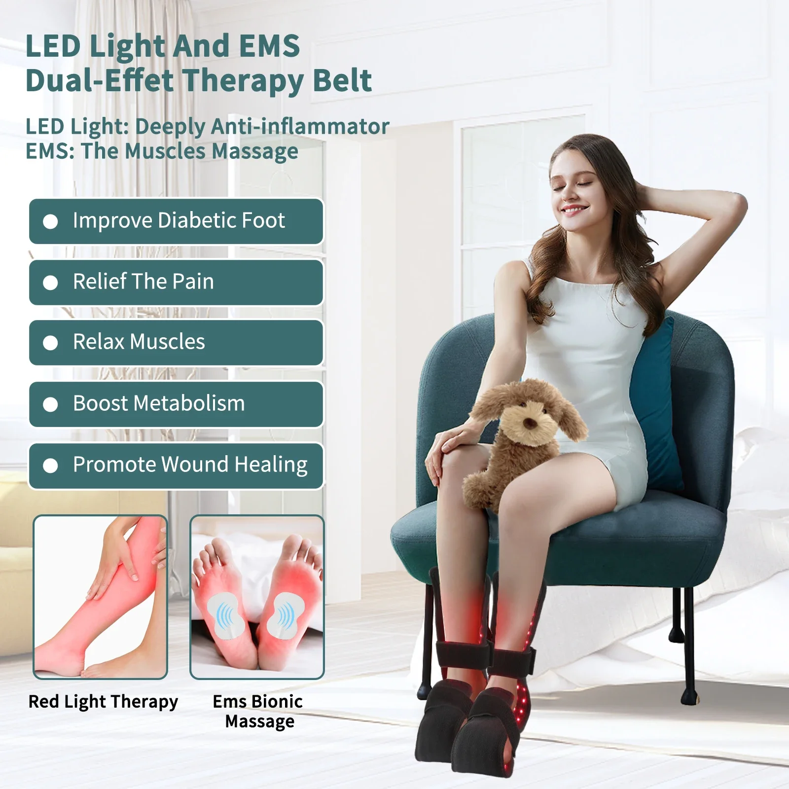 for muscle stimulator infrared physical therapy lamp for pain