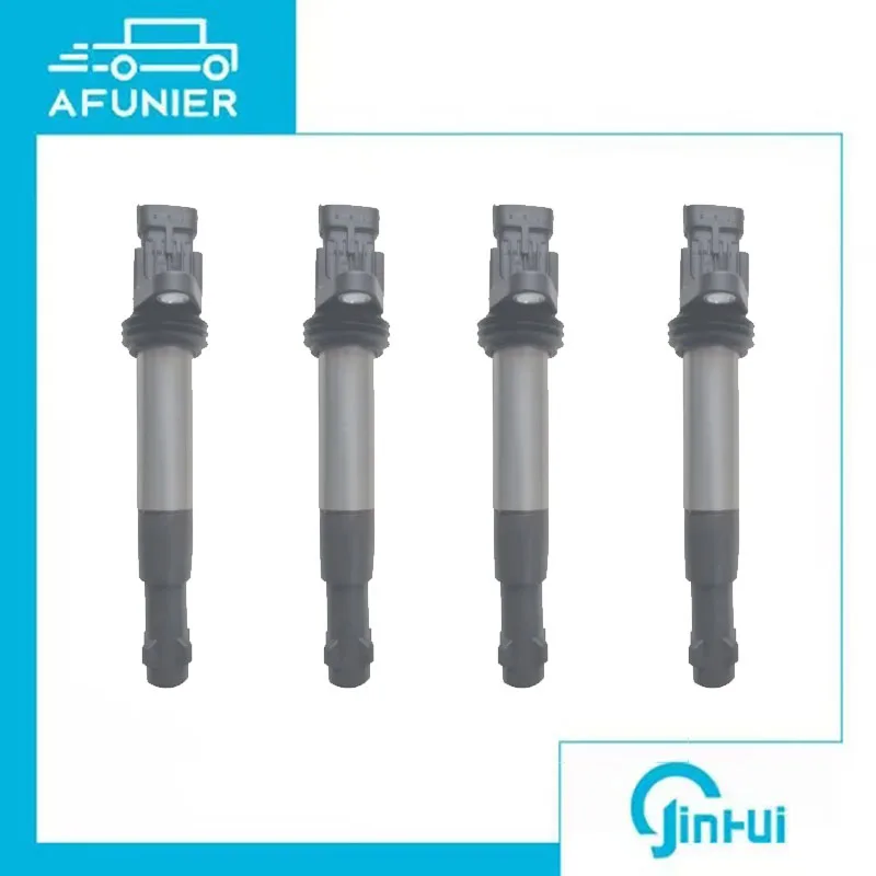 4Pcs Ignition Coil For Lada Kalina Priora 110 111 112 1.4L 1.6L OE No.:0 21120370501010,21120370501011