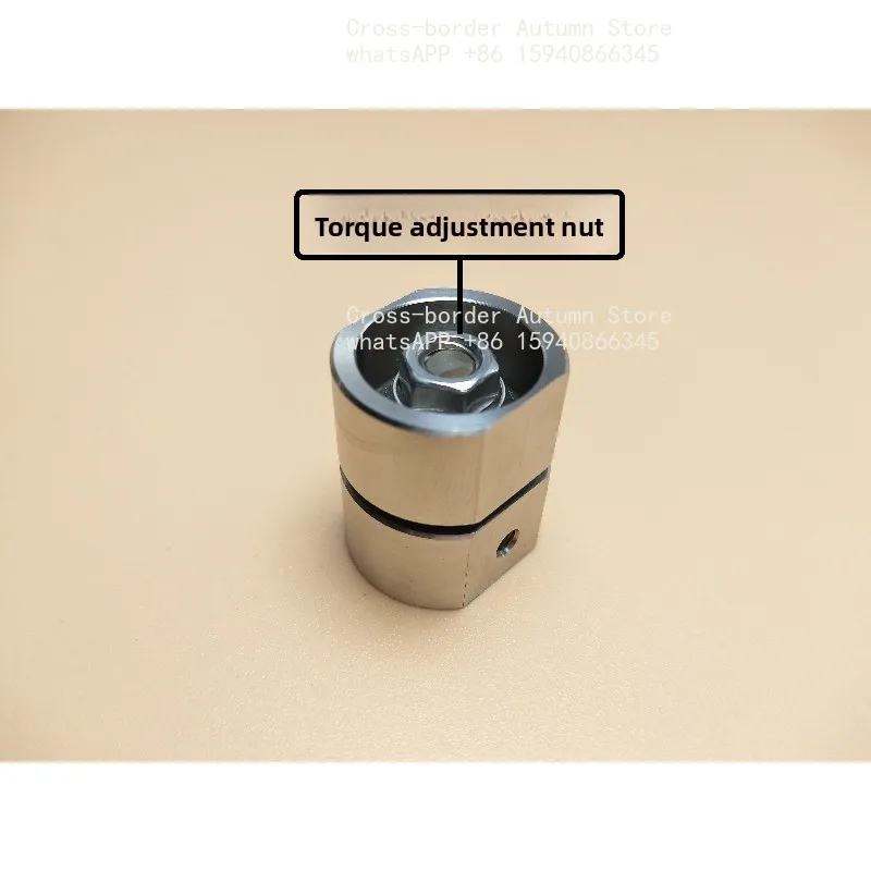 One-word silent damping shaft rocker arm joint bracket, damping hinge torque adjustable single and two-way optional