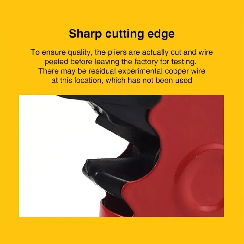 

Multi-Functional Duckbill Wire Stripper: Adjustable Automatic Cable Wire Stripper with Cutter, Perfect for Electricians