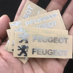 Car Stickers for Peugeot Letter Logo 206 208 307 308 408 2008 3008 406 407 107 207 4007 4008 5008 Auto Decoration Accessories