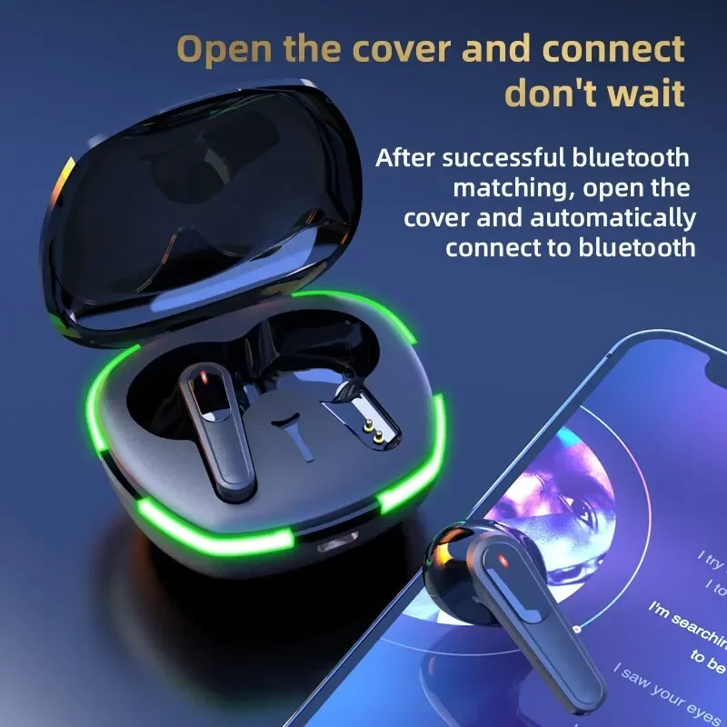 

Wireless Bluetooth earphones with ultra long battery life, high-definition calling, noise reduction, waterproof, and low latency