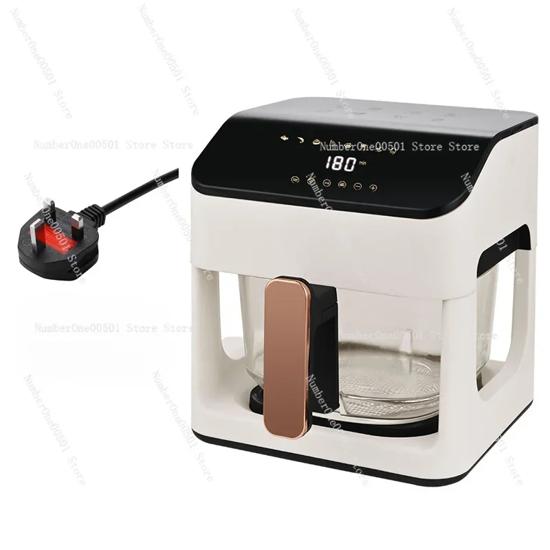 Air Fryer Intelligent Temperature Control Oven Household Transparent Visual Full Glass Pot Automatic Deep Frying Pan