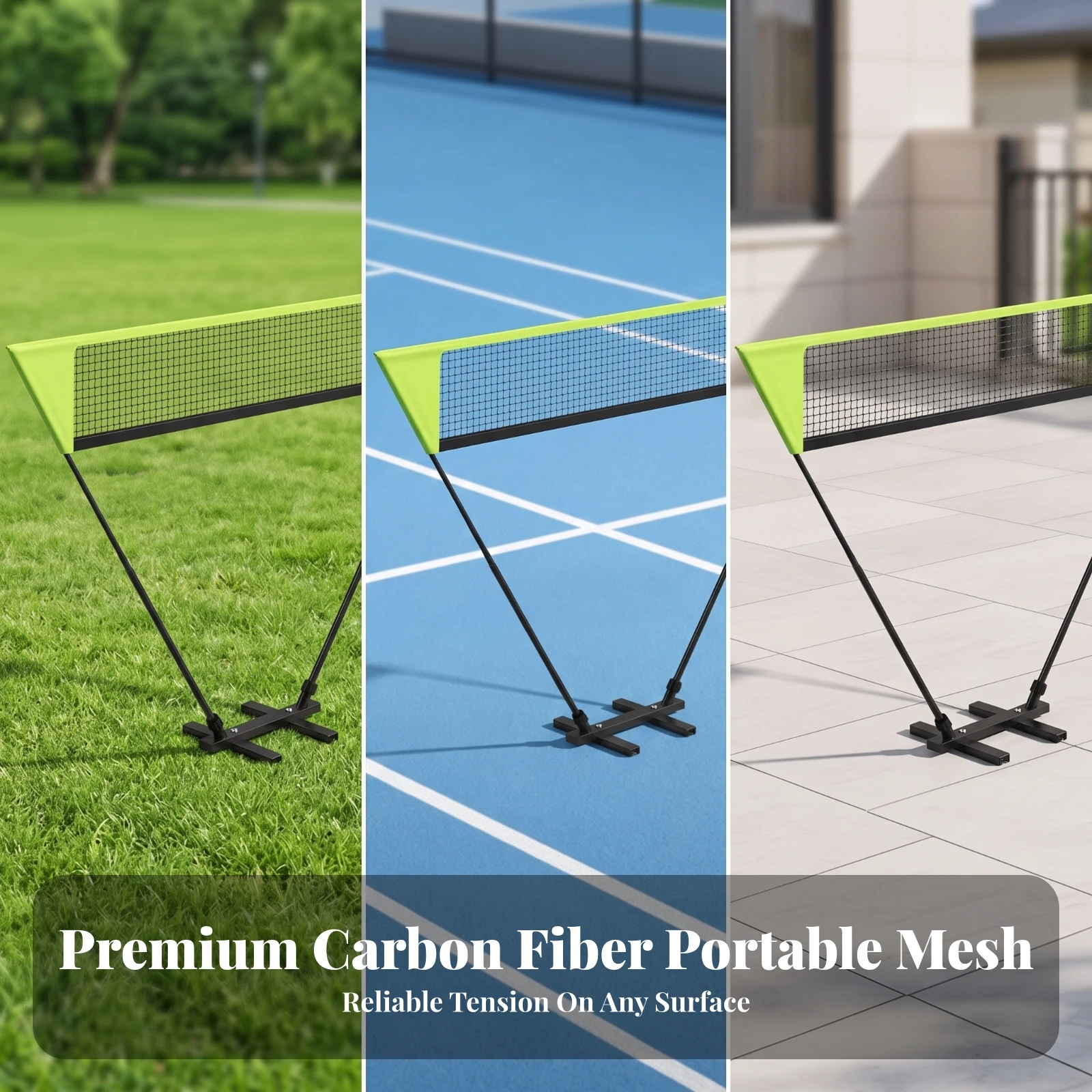 Red de Bádminton Plegable de I - Badminton Outdoor reseña y precio