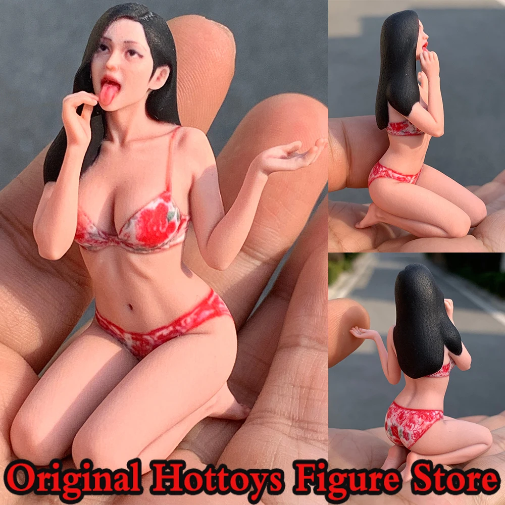 

Коллекционная миниатюрная реалистичная фигурка солдата-женщины в купальнике, масштаб 1/16, около 6 см, полный комплект