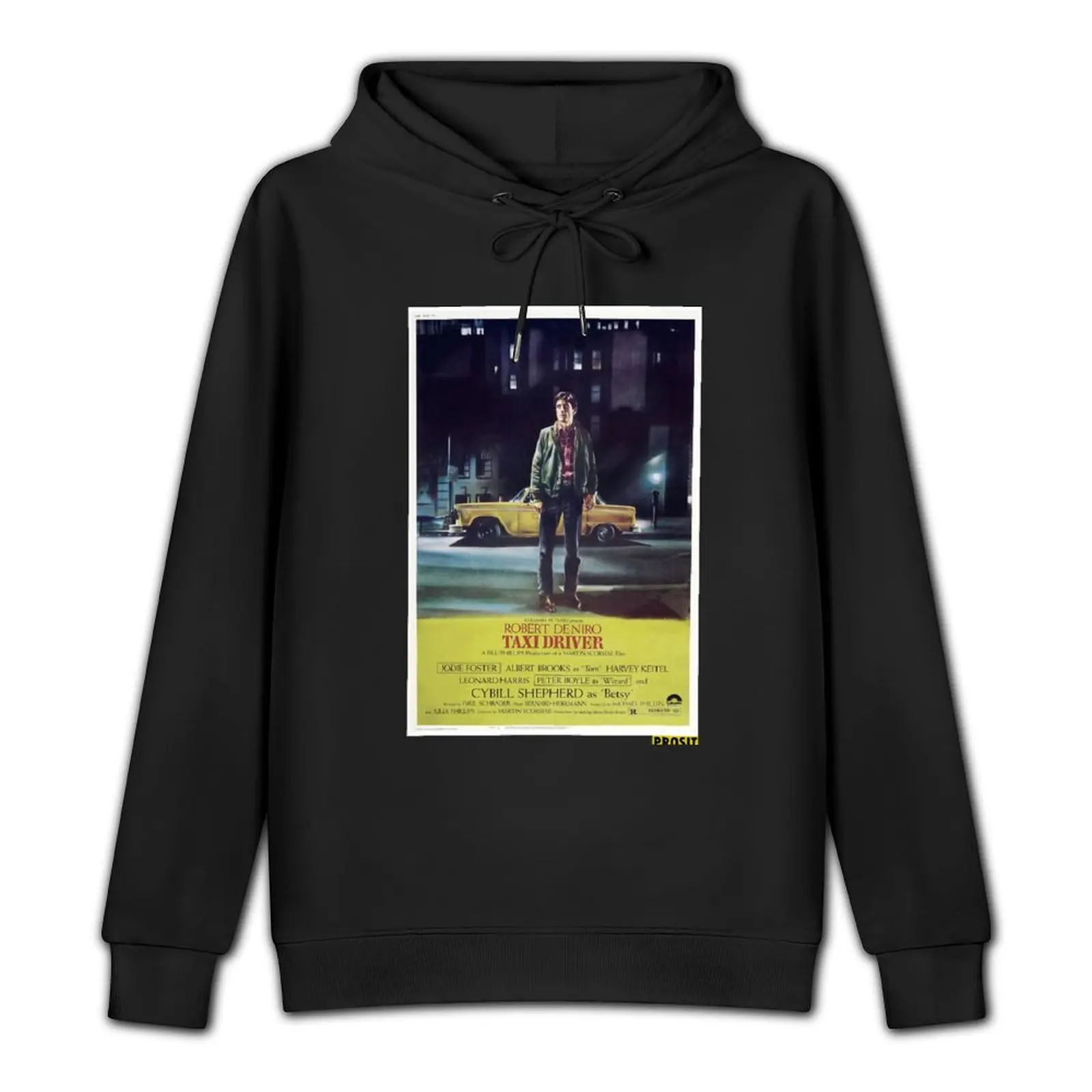 TAXI DRIVER 1976 - VINTAGE MOVIE POSTER SERIES - PROSIT Pullover Hoodie streetwear men mens hoodie